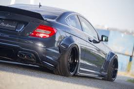 Mercedes Amg C63 Coupe And Sedan Graduate From The Liberty Walk Academy Carscoops Mercedes C63 Amg Mercedes Benz C63 Mercedes Amg