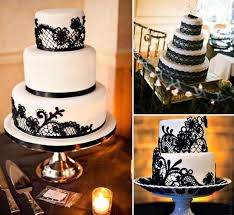 Schwarz Und Weiss Hochzeitsthema Idee Hochzeitstorte Spitze Torte Hochzeit Hochzeit Thema
