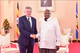 Museveni takes oath, declares war on dissent. Latest News Ambassador William Carlos Presents His Credentials To H E President Yoweri Kaguta Museveni Department Of Foreign Affairs