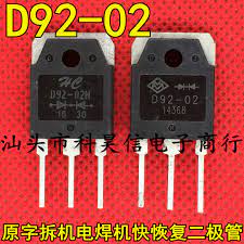 Bu508af electrical ratings 3/11 1 electrical ratings table 2. D92 02h D92 02 Electric Welding Machine Fast Recovery Diode 20a200v Original Disassembly Test Good To 3p