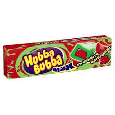 Acheter Hubba Bubba Max Chewing Gums Fraise Pasteque Epicerie Americaine Strawberry Watermelon Hubba Bubba Gum