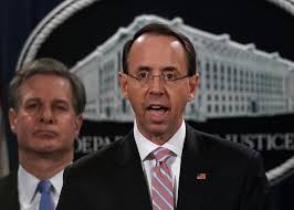 Report Rod Rosenstein To Leave Office After New Attorney General Confirmed Slate Resignation Attorney General Attorneys