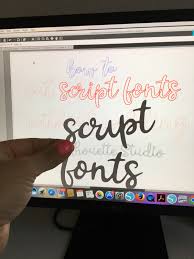 Last year, i shared a tutorial on using your silhouette or cricut and a scroll saw to cut out shaped blanks that you could paint or stain. Trick To Cutting Script Fonts Without Welding Silhouette School
