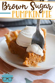Sep 27, 2017 · i served pumpkin pie cupcakes last year, but this time i think i'll try a real, full sized pie. Brown Sugar Pumpkin Pie Video The Country Cook