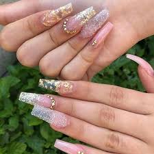65 best coffin nails short long coffin shaped nail designs for 2020 coffin shape nails coffin nails designs pretty acrylic nails
