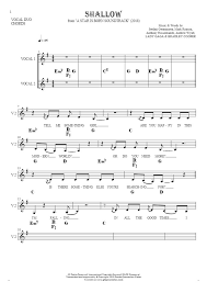 Um ihnen bei der wahl des richtigen produkts etwas zu loves helfen, haben. Shallow Noten Liedtekst Und Akkorde Fur Gesang Mit Begleitung Playyournotes