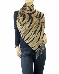 Tiger Pashmina Shawl
