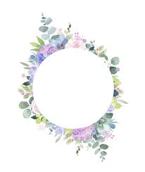 Lilac Roses And Succulents Floral Clipart Frames Succulents Etsy In 2021 Flower Border Flower Clipart Flower Frame