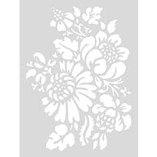 Schablone eule ausdrucken neu 78 besten ausmalbilder herbst. Rico Design Schablone Blumen 18 5x24 5cm Selbstklebend Kaufen
