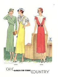 Moda anni '30 moda vintage moda vintage vintage outfits abiti vintage libri di moda 30 anni tavole di moda modelli. Look Anni 30 Manifesto Con Look Anni 30 Stile Anni 30 Moda Anni 30 Stili Retro
