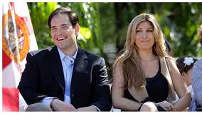 Résultat de recherche d'images pour "marco rubio with wife"