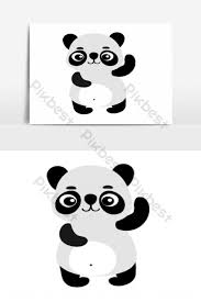 Comment dessiner un dauphin kawaii etape par etape dessins. Vecteur De Conception De Dessin Anime Mignon Panda Ai Elements Graphiques Gratuit Pikbest