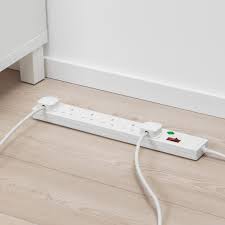 Signify has just announced two new philips hue smart lighting products,. Koppla White 6 Way Socket With Switch 1 5 M Ikea