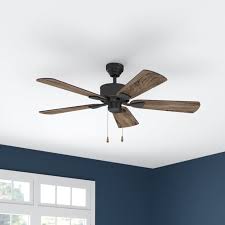 It's basically a long extension cord that flows from the ceiling fan's canopy down to the outlet, where it gets plugged in. 11 Best Modern Ceiling Fans 2021 Apartment Therapy