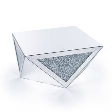 Looking for a good deal on glass coffee table? Mirrored Venetian Crushed Diamond Crystal Coffee Table