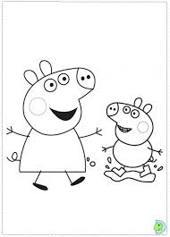 Black And White Peppa Pig Pin By Aneta Pismanovska On Inne Kolorowanki Peppa Pig Coloring Pages Peppa Pig Colouring Elephant Coloring Page