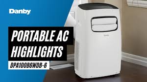 This 14,000 btu (9,600 sacc) portable air conditioner by danby is perfect for cooling living spaces up to 700 sq. Danby Portable Ac Highlight Video Dpa100b6wdb 6 Youtube