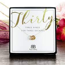 Aromascape hooray it's your day scented candle · 12. 30th Birthday Silver Necklace 30th Birthday Gift 30th Gift Etsy