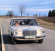 World Premiere The Mercedes Benz 240 D 3 0 From The W 115 Series Was The First Passenger Car To Be Equipped With A Five Cy Benz Mercedes Mercedes Benz Classic