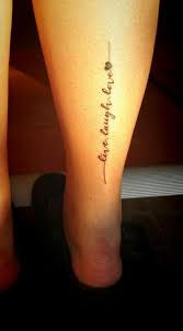 41 Ideas Quotes Tattoo Placement Calf For 2019 Calf Tattoo Calf Tattoos For Women Small Tattoos