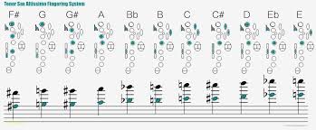 Baritone Horn Fingering Chart 2019