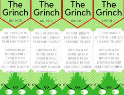 Grab a frame and print out your own copy of the grinch free art printable. Free Grinch Printable Activities Movie Tickets Natural Beach Living