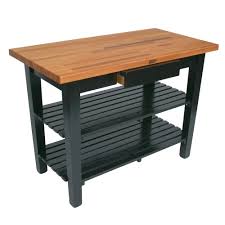 Shop at restaurant equipment solutions today for the best deals! Kitchen Islands Tables Red Oak Top Kitchen Island With Painted Base See Color Chart For Base Colors Option Of Drawer S Shelves Baskets Locking Casters Made In The Usa