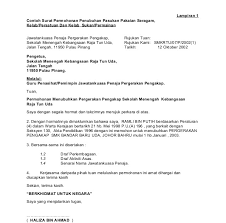 Barangkali anda sedang mencari cara menulis surat. Surat Permohonan Tukar Nama Syarikat 1 Descargar
