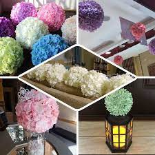 You can also check out more products like table. 4 Pack 7 Orange Silk Kissing Flower Hydrangea Balls Tableclothsfactory