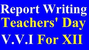 The general form for a teacher recommendation letter includes a letterhead, an introduction, at least two (2) body paragraphs, and a conclusion. H S Report Writing Teachers Day Celebration For Wbbse 2018 Youtube