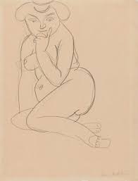 Female Nude Seated on the Ground | Isabella Stewart Gardner Museum