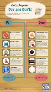 Infographic Costco Shoppers Do S And Don Ts Saving Money Shopping Hacks Costco