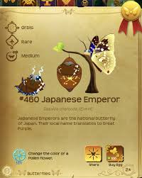 Maybe you would like to learn more about one of these? Japanese Emperor Flutter Butterfly Sanctuary Wiki Fandom
