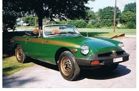 Image result for Brooklands Green 1976 MG