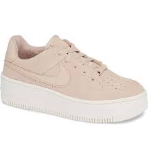 Nike Air Force 1 Sage Low Platform Sneaker Nike Air Shoes Nike Air Force Beige Nike Shoes