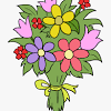 Floral bouquet cliparts free download clip art. 1