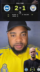 Brighton fight back to gain a HUGE win over Manchester City and hand them  back-to-back losses in the Premier League 😆😆😆😆 #mancity  #brightonandhove #PepGuardiola