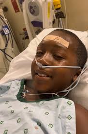 In September 2023, Trey started radiation treatment after enduring two  craniotomies, a stroke, three rounds of induction chemotherapy, one round  of high-dose chemotherapy, a stem cell transplant, and two rescue  transplants. When