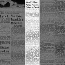 Charles Henry Glines obit