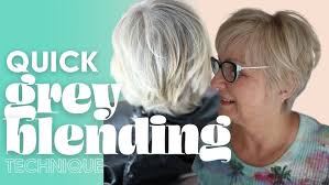 How To Balayage On Gray Hair