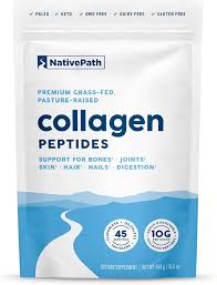 Amazon.com: NativePath Collagen Peptides Protein - Hydrolyzed Type 1 & 3  Collagen Powder for Skin, Hair, Nails - 15.9 oz (45 Servings) : Health &  Household