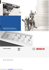 Verursachen und es erscheint die anzeige. Bosch Sm Gebrauchsanleitung Pdf Herunterladen Manualslib