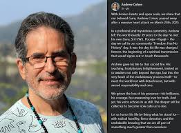 Andrew Cohen (1955-2025) : r/nonduality