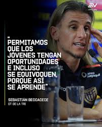 Revisa las declaraciones que, el DT de la selección de Ecuador, Sebastián  Beccacece brindó este domingo 23 de marzo ▶️ bit.ly/4cch7Zn