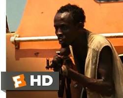 Immagine di tense and engaging scene from Captain Phillips negotiation with pirates