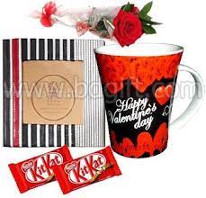Aarong Photo Frame W Valentine Mug Red Rose Kitkat Chocolate Valentines Mugs Sent Valentine Valentine