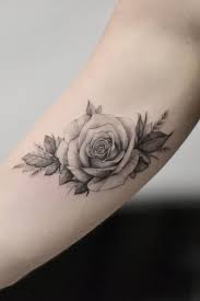 A small tattoo is sure to bring you happiness. Awesome Black Gray Rose Tattoo C Tattoo Artist Dragon Art Nyc Rose Tattoos For Women White Rose Tattoos Black And White Rose Tattoo