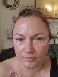 I sell Avon in the UK I'm neither good at applying make-up or having a  regular face....these photos were all taken within 6 hours no filter