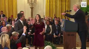 Cnn new day on friday morning cut to correspondent omar jimenez as he reported on the scene in minneapolis after protests turned violent. Donald Trump Vs Cnn Reporter What Happened At The News Conference Youtube