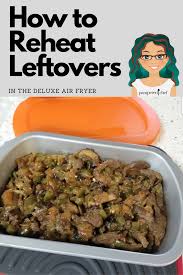 Line the baking sheet from your toaster oven with aluminum foil. How To Reheat Leftovers In The Deluxe Air Fryer Pampered Chef Recipes Air Fryer Recipes Leftover Steak
